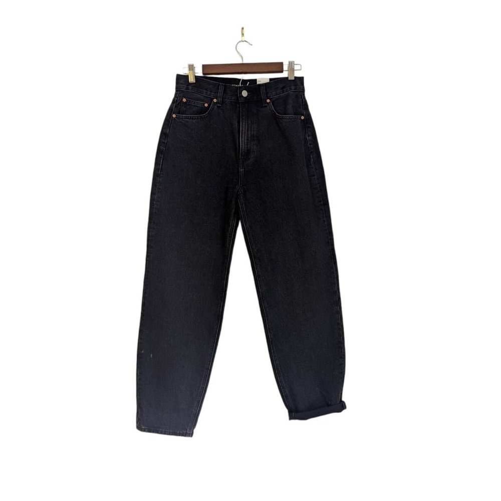 Aritzia High Rise Black Jeans